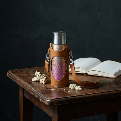 TAIC 太可｜純鈦手工雕刻保溫杯 390mL 六色可選