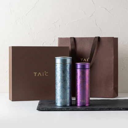 TAIC 太可｜純鈦情侶對杯套組 保溫杯 420mL＋330mL・400mL＋260mL 兩款可選